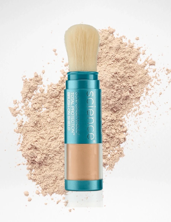 Polvos solares con brocha SPF 30